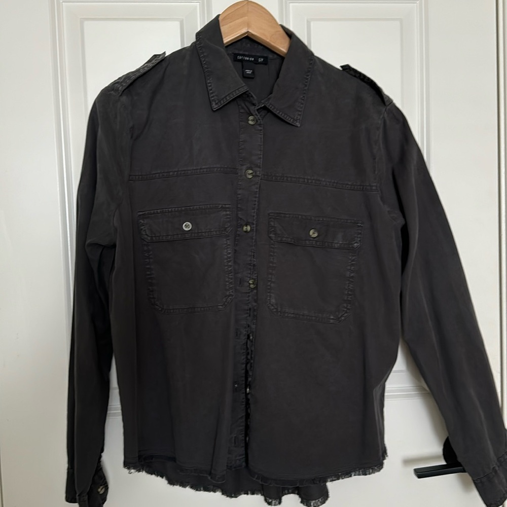 Women’s Dark Gray Polo Shirt
